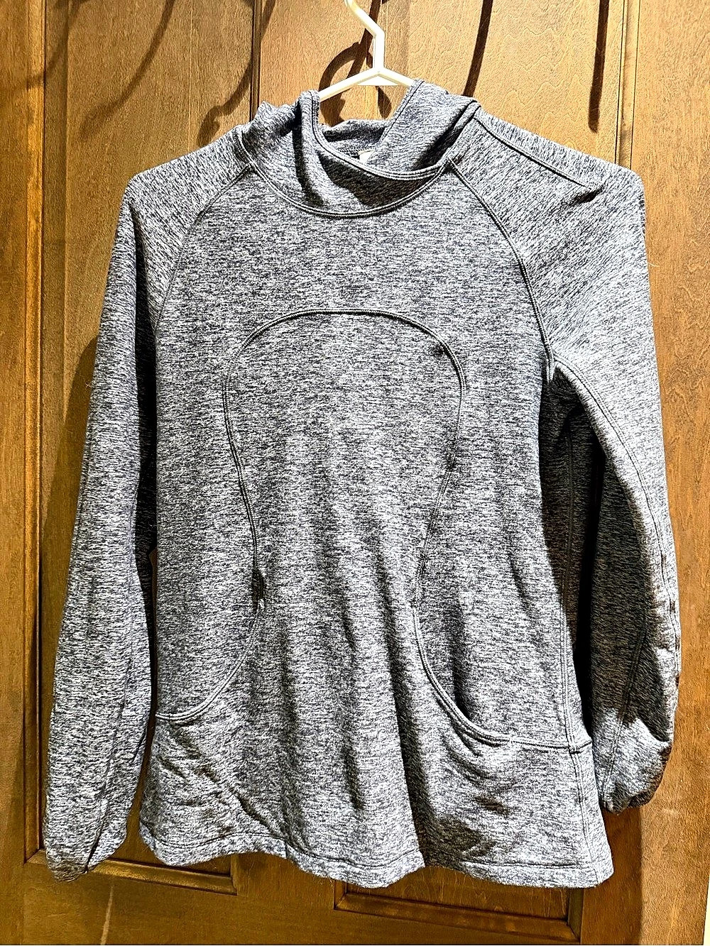 lululemon Surge Warm Full Zip Gray Pullover Size 6